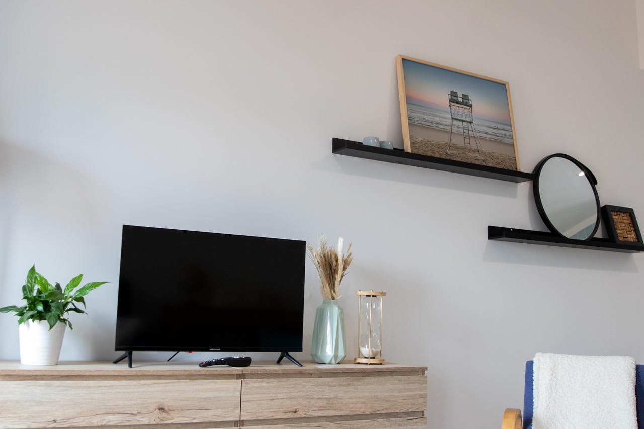 le salon du gîte Mer