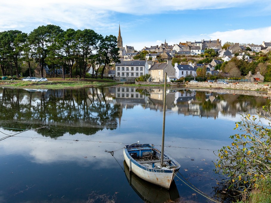 La rivière le Goyen à Pont Croix