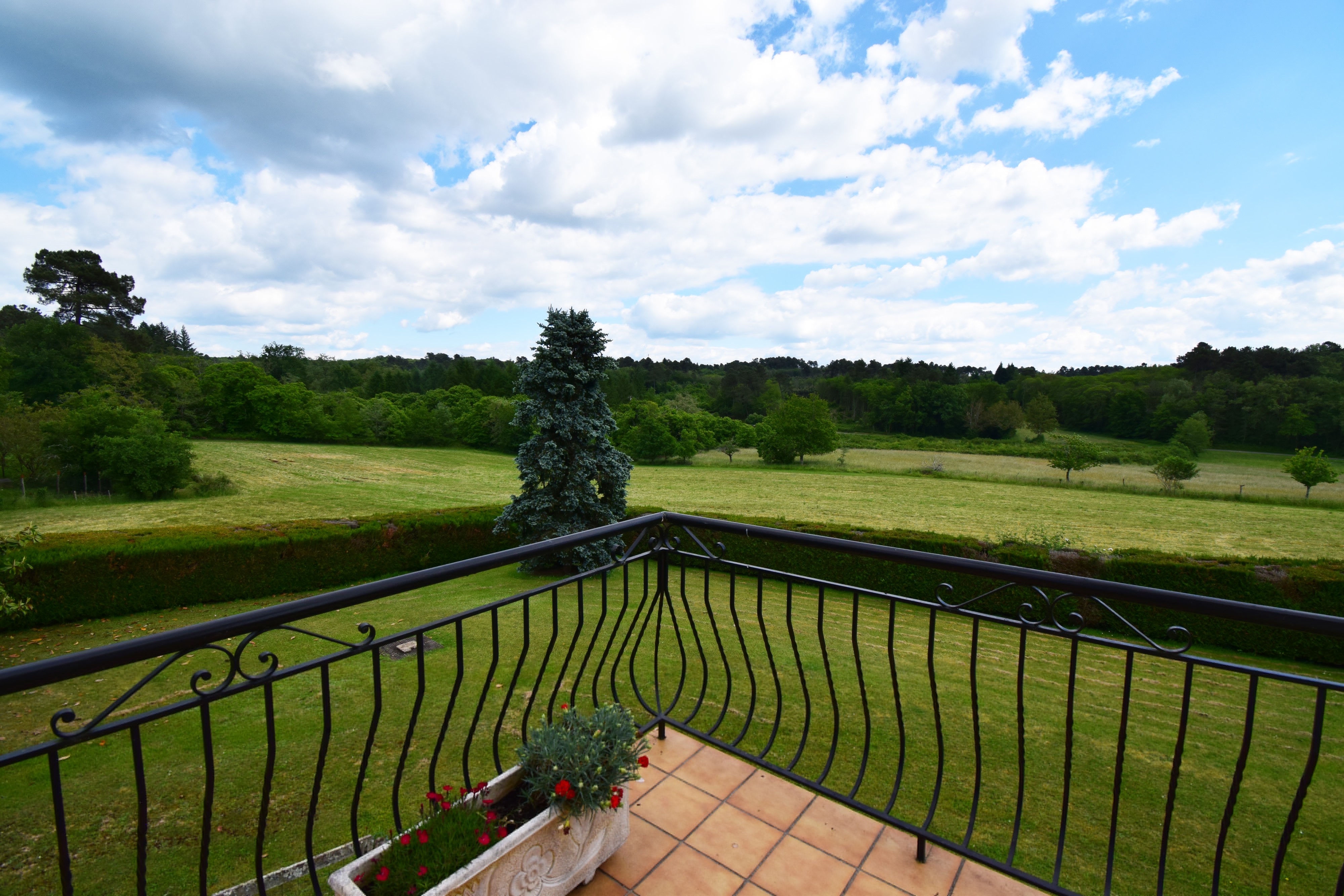 Vue depuis terrasse