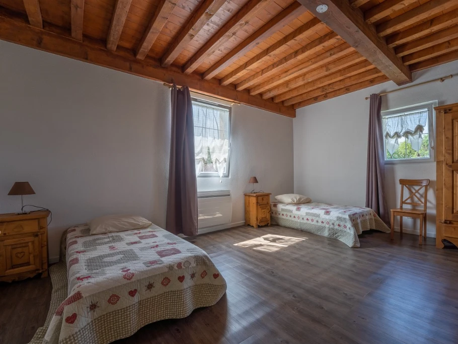 Chambre mezzanine à l'étage
2 lits de 80 X 200