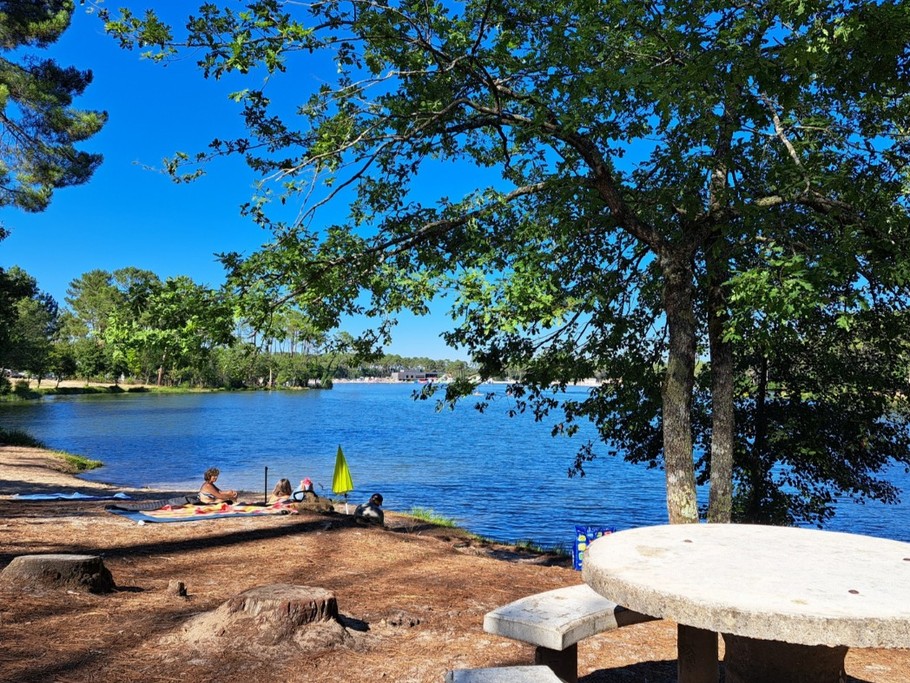Lac de clarens casteljaloux