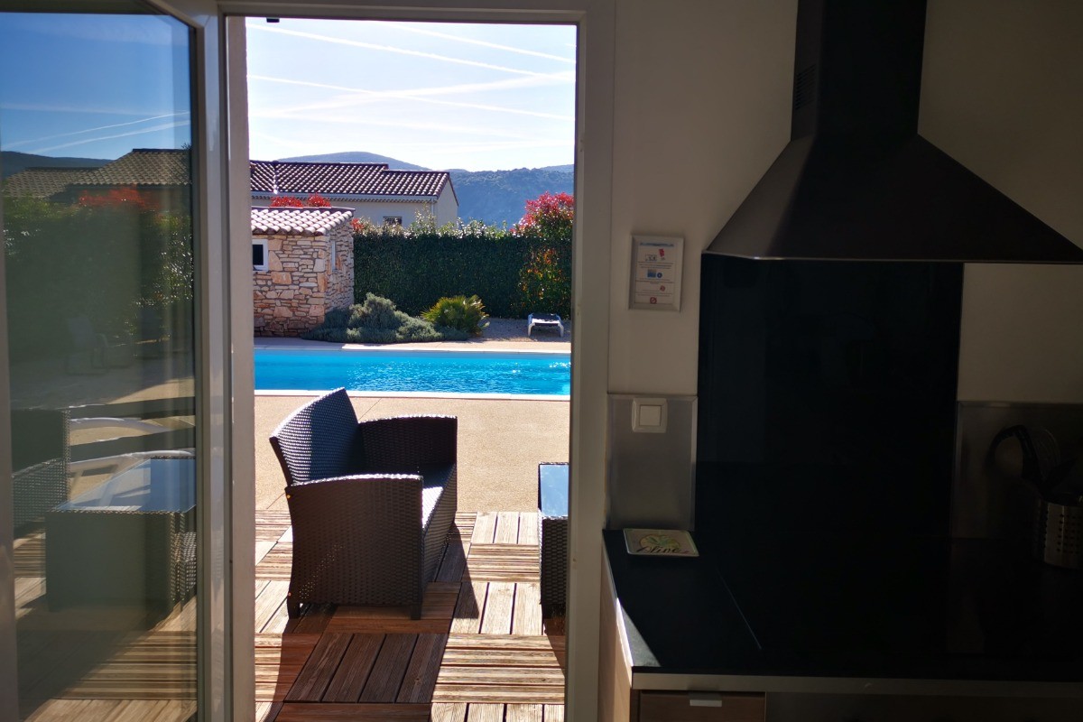 Vue depuis la cuisine