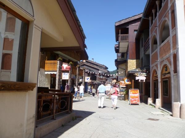 Appartement Valmorel - rue commerçante