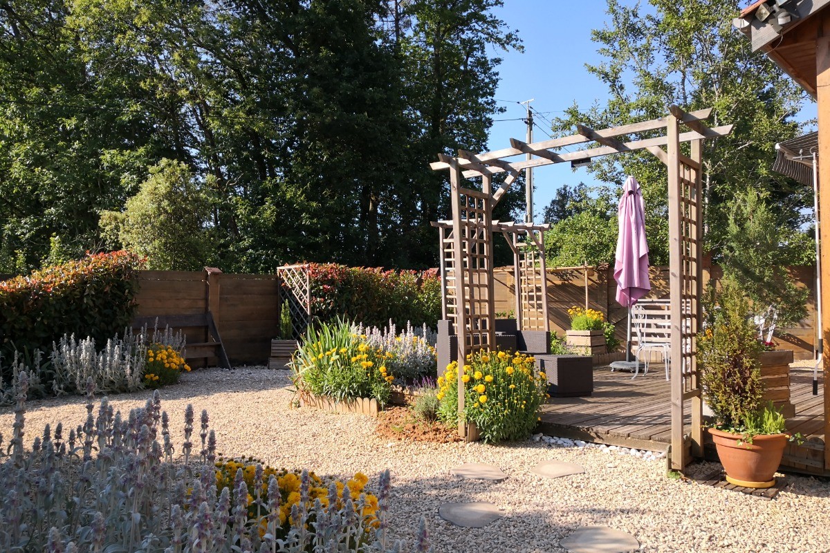 Entrée terrasse