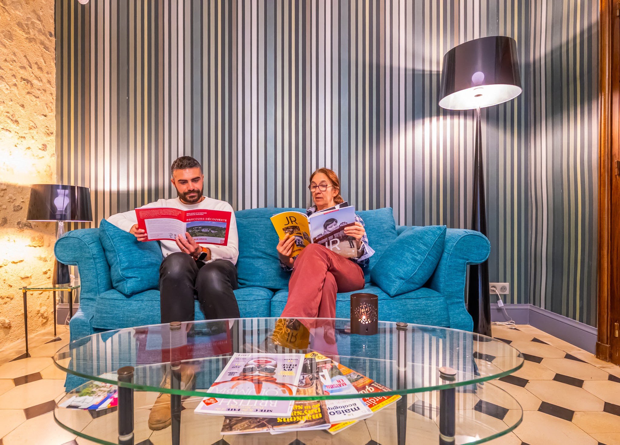 Sofa corner in the living room