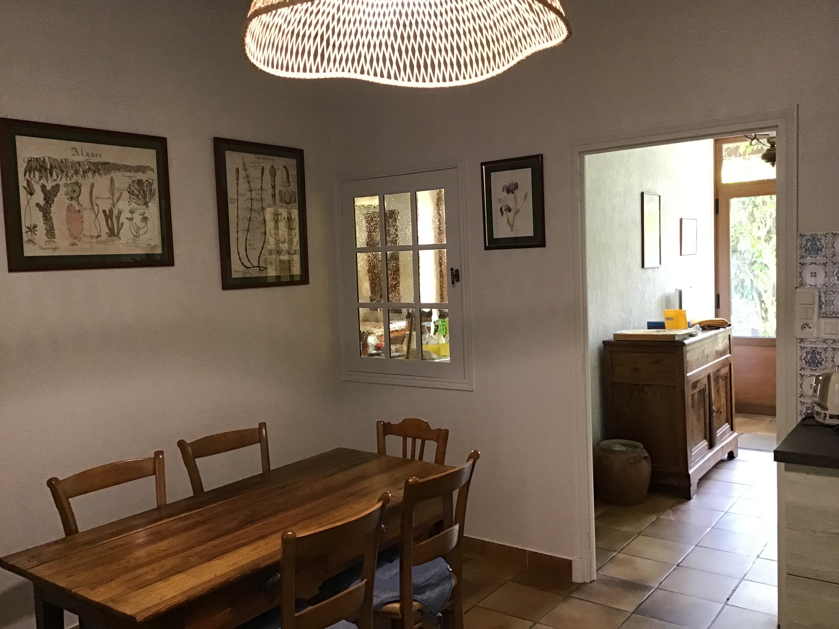 Cuisine avec espace repas