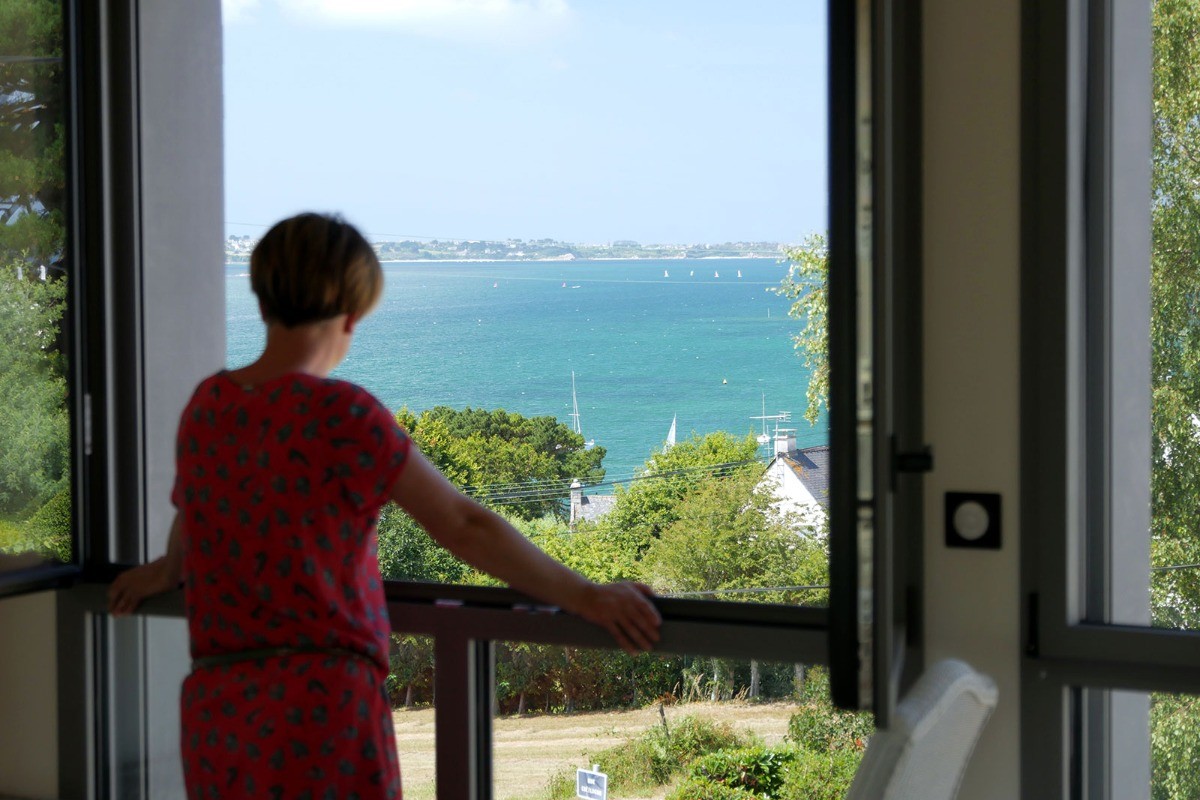 Vue mer depuis la villa