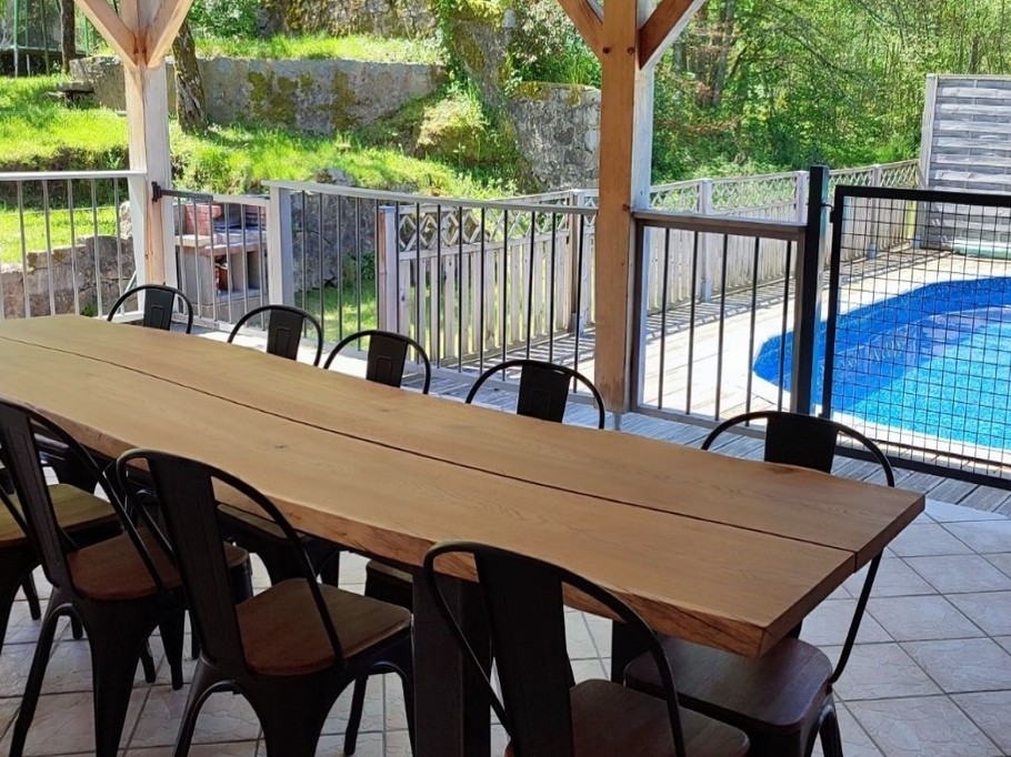 Terrasse - Gîte du Pré Forestier