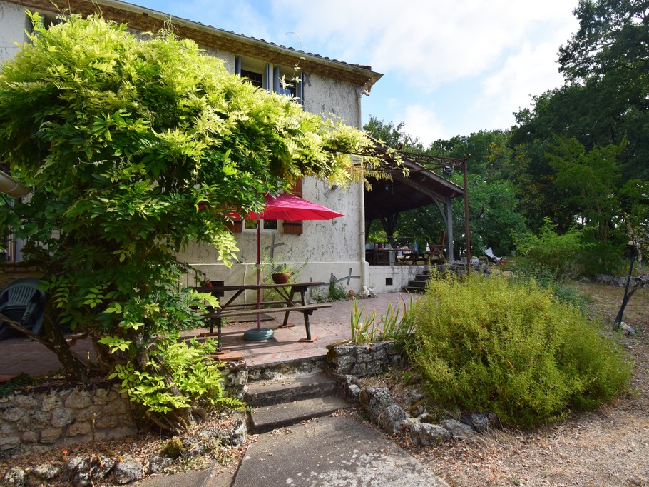 Vue deuxième terrasse