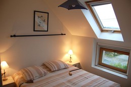 Chambre parentale avec 2 lits 80 ou 
1 lit 160