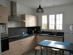 Cuisine ouverte sur séjour