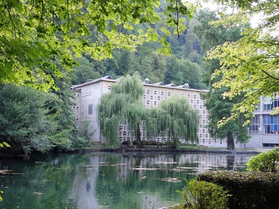 Thermes et parc thermal