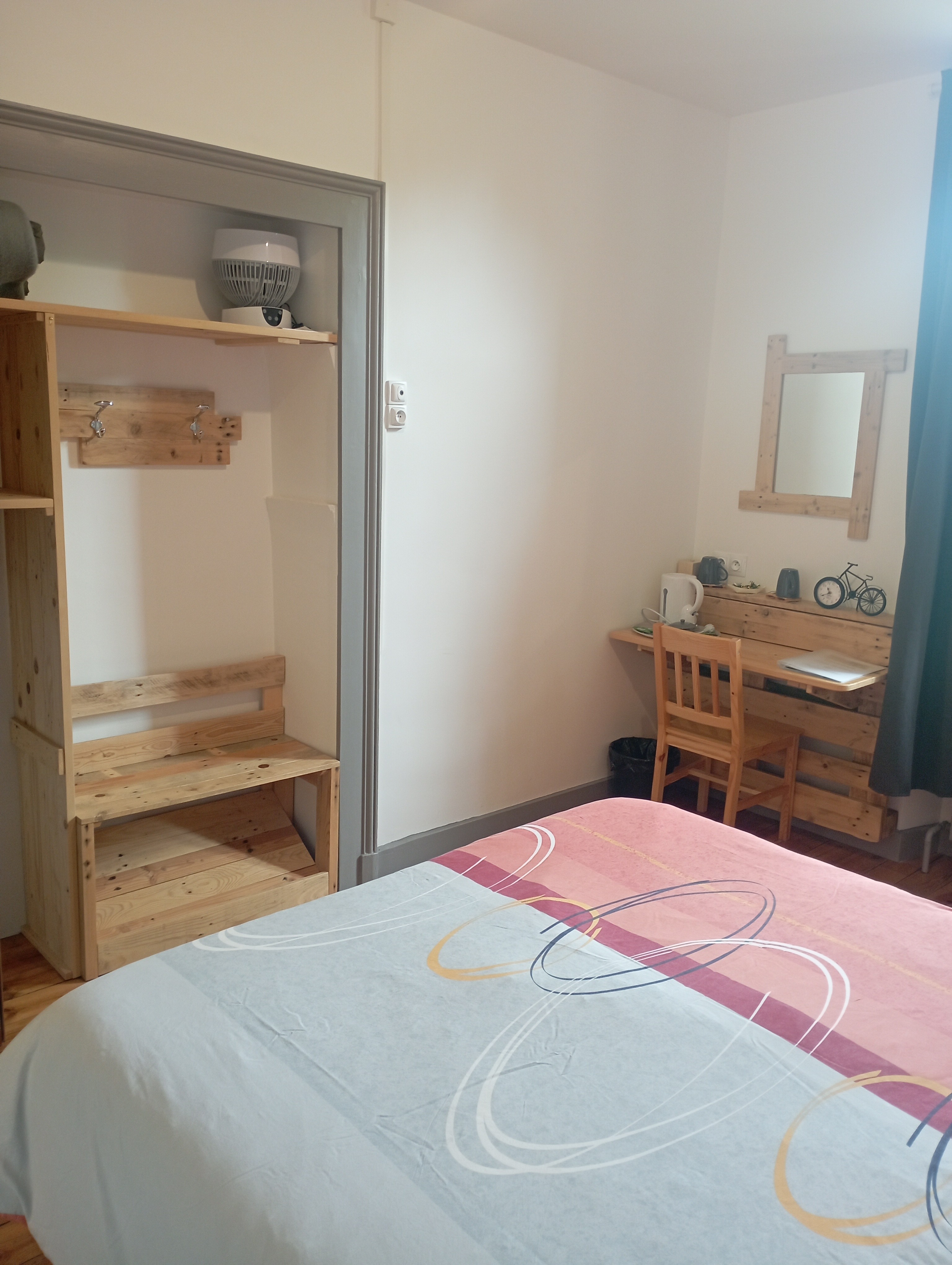 Chambre d'hôtes palette