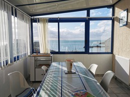 veranda living room sea view