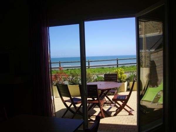 terrasse face à la mer