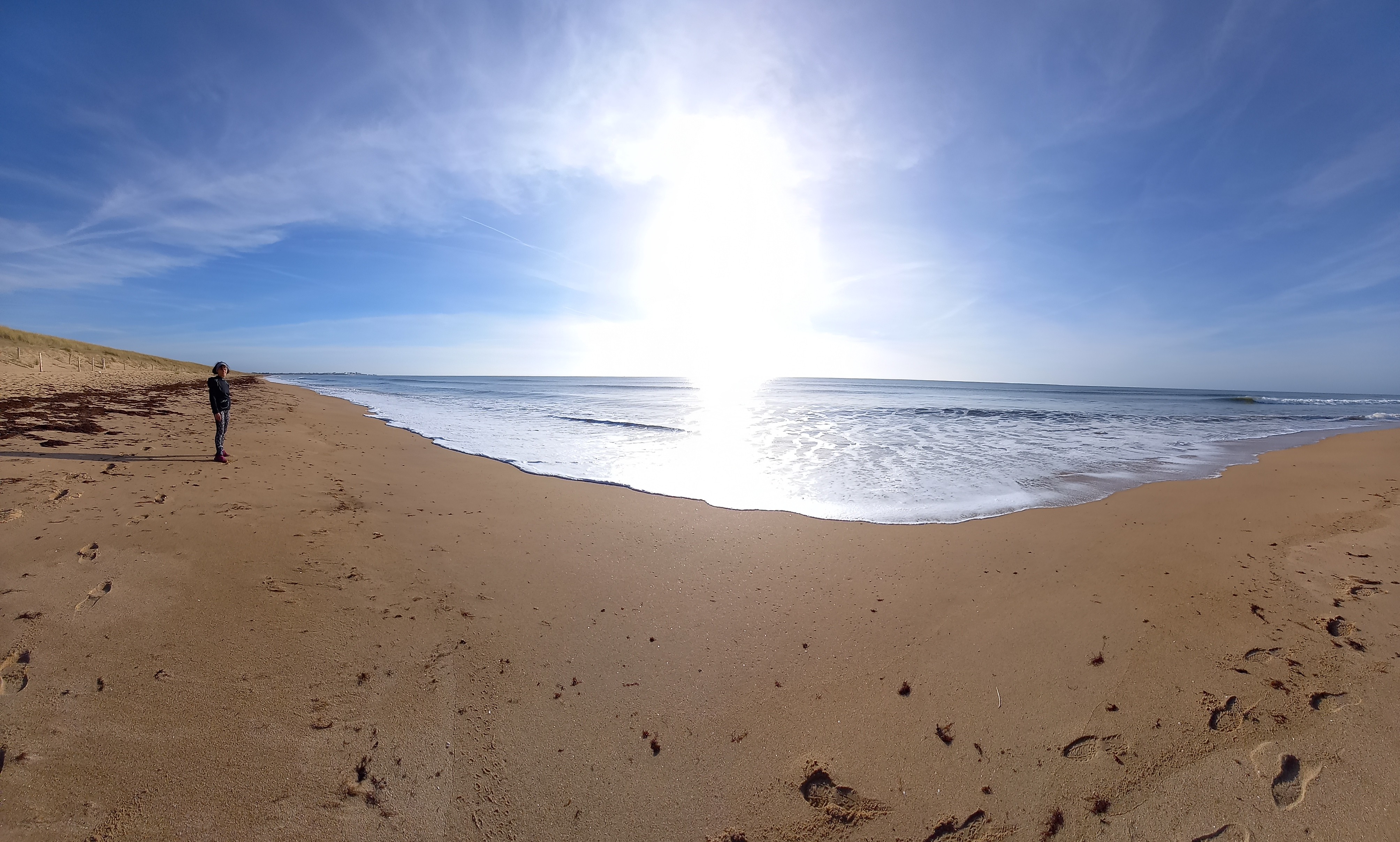 La plage de riez