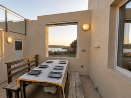 Terrasse 2: Espace extérieur en bas de la terrasse panoramique