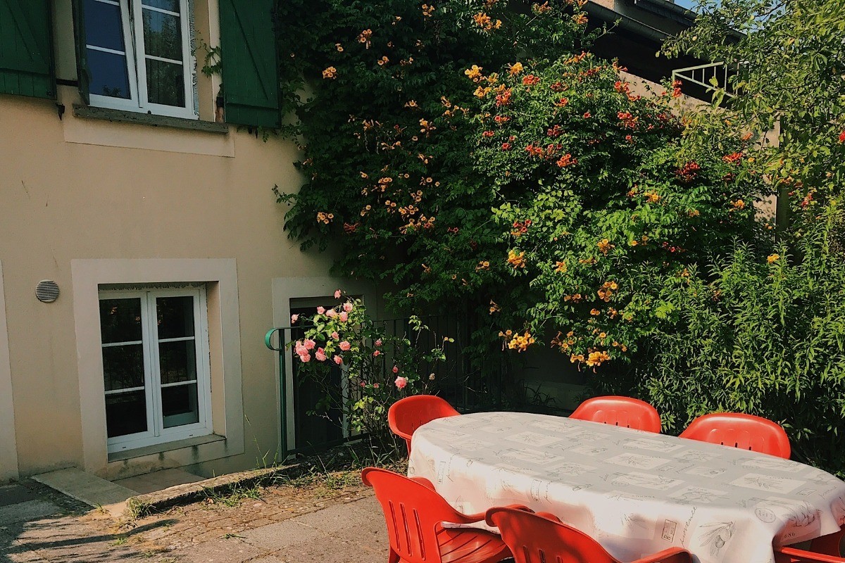 Le jardin et sa terrasse