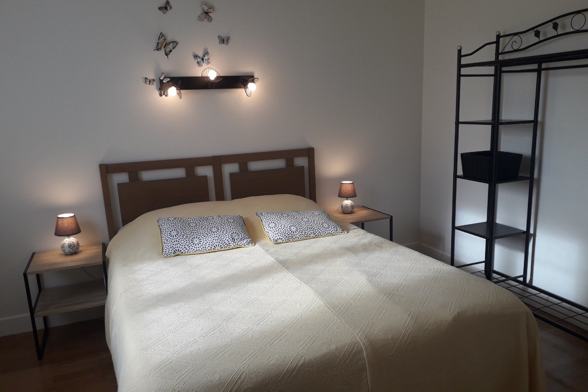 Chambre 2 personnes Gîte LES THUYAS HAUTE-VIENNE