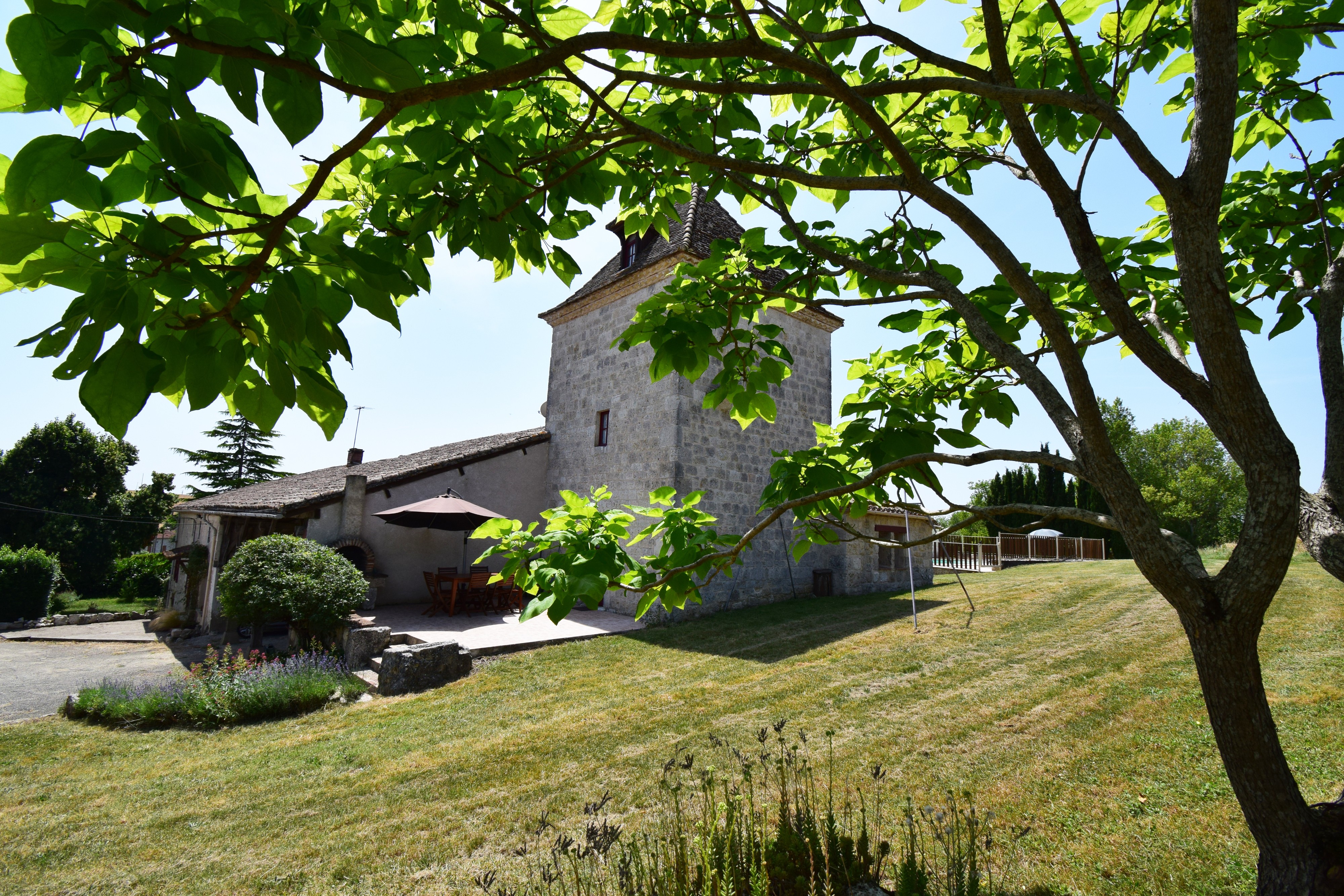 Jardin et gîte