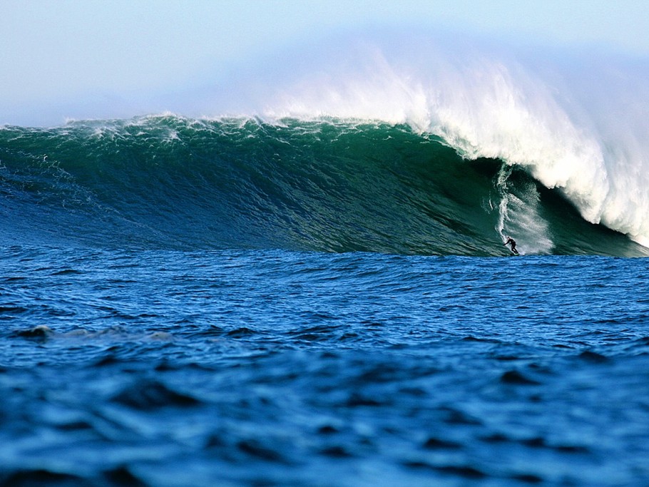Spot de surf à la Torche