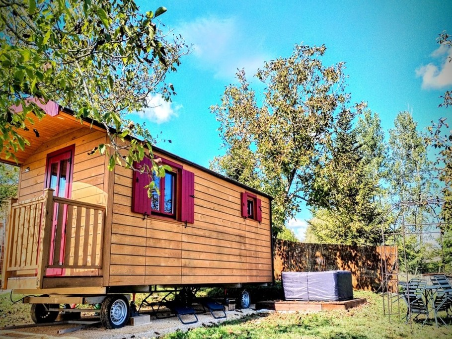Roulottes & Spa - hébergements insolites - Terra Bulle Lot-et-Garonne