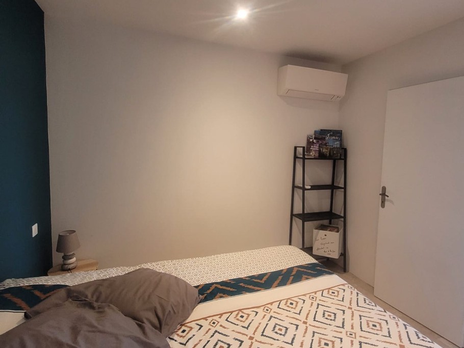 chambre avec 1 lit de 180x200 ou possibilité de 2 lits 90x200
