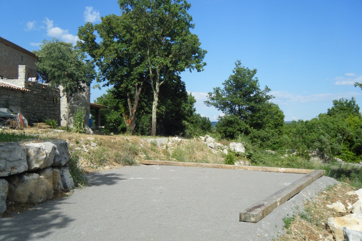 Le Piepassou - Le terrain de pétanque