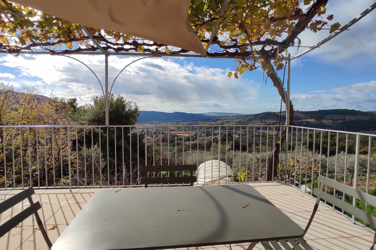 Gîte à la ferme Brès - La Terrasse