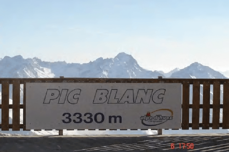 Arrivée du Téléphérique Pic Blanc