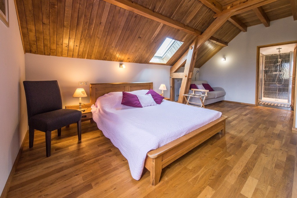 Chambre 1- Gîte Au Nid Volé - Lac du Bourget