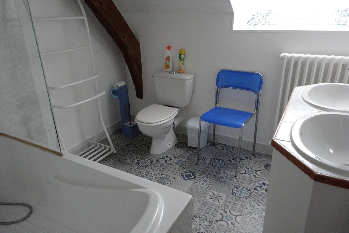 salle de bain étage