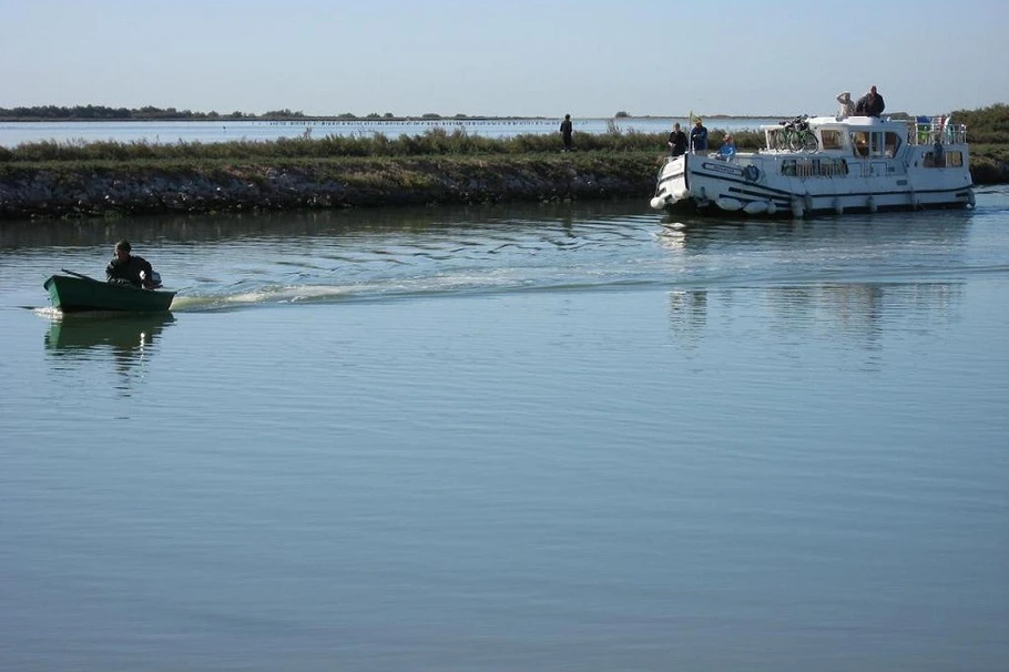 canal Rhône à Sete