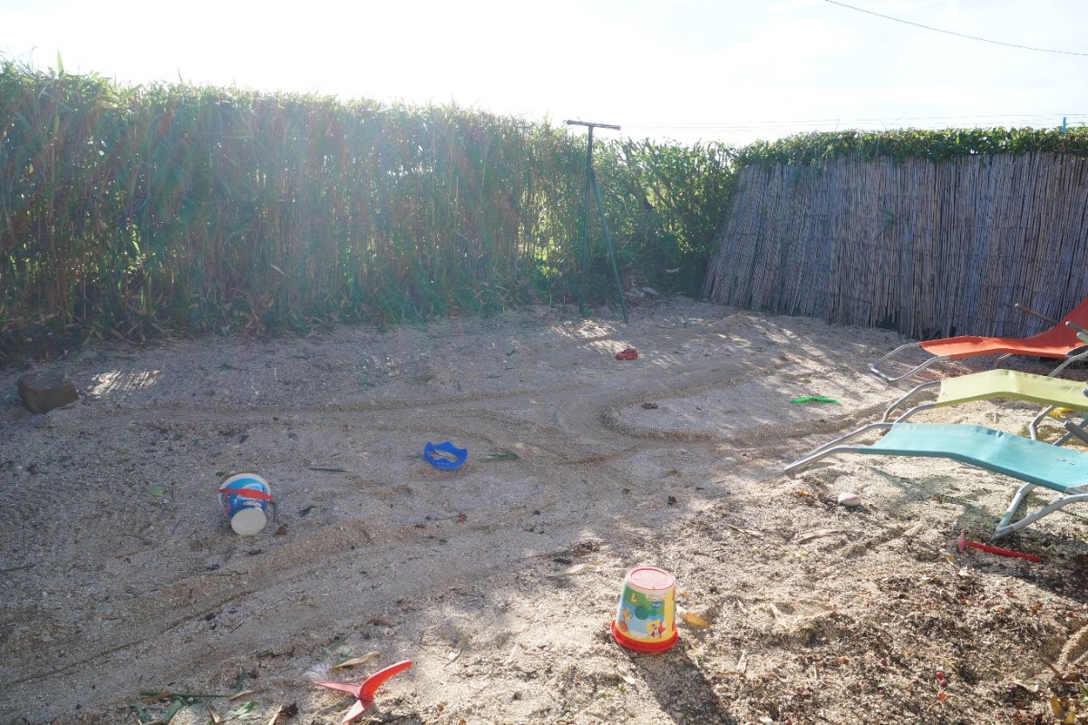 Solarium, idéal pour les enfants, à l'abri des regards