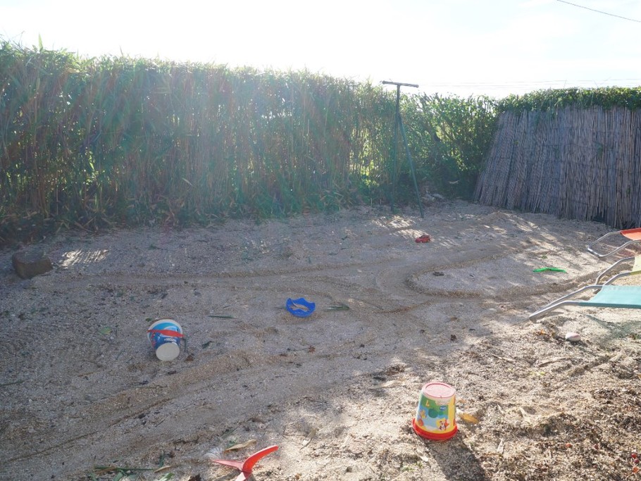 Solarium, idéal pour les enfants, à l'abri des regards