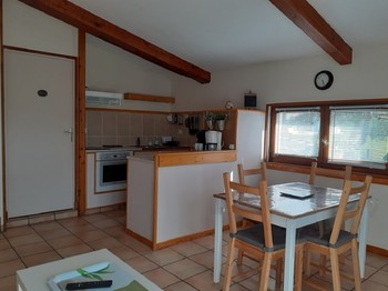 Gîte "Pic de Cluzel" : The living room