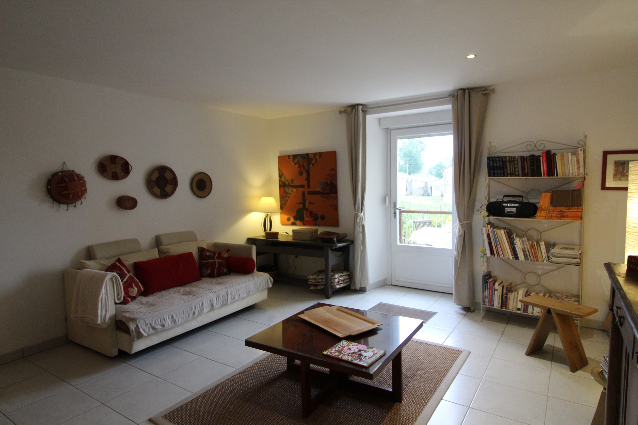 Salon  - Gîte de la Sauvegarde