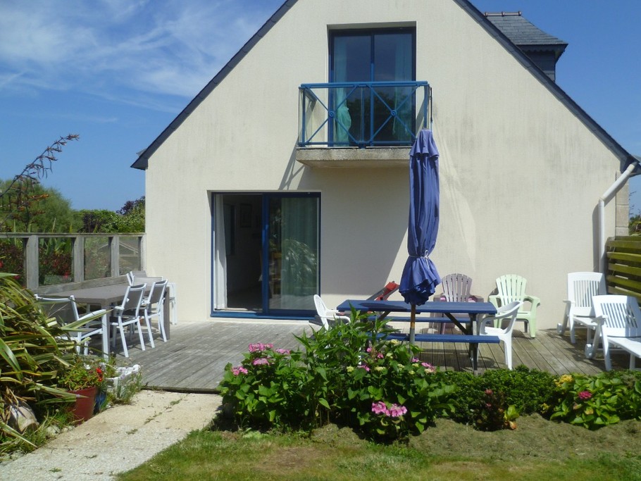 Pignon ouest avec terrasse