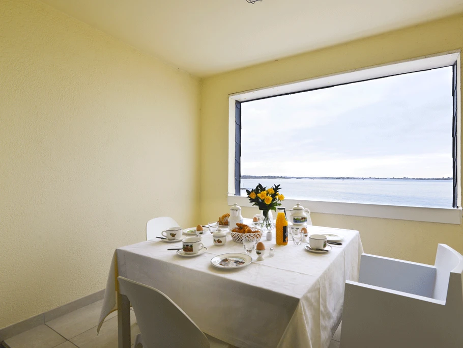 Terrasse avec vue sur l'océan