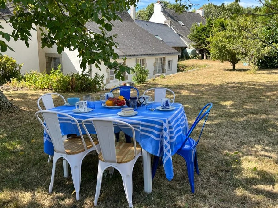 Jardin privatif arrière maison