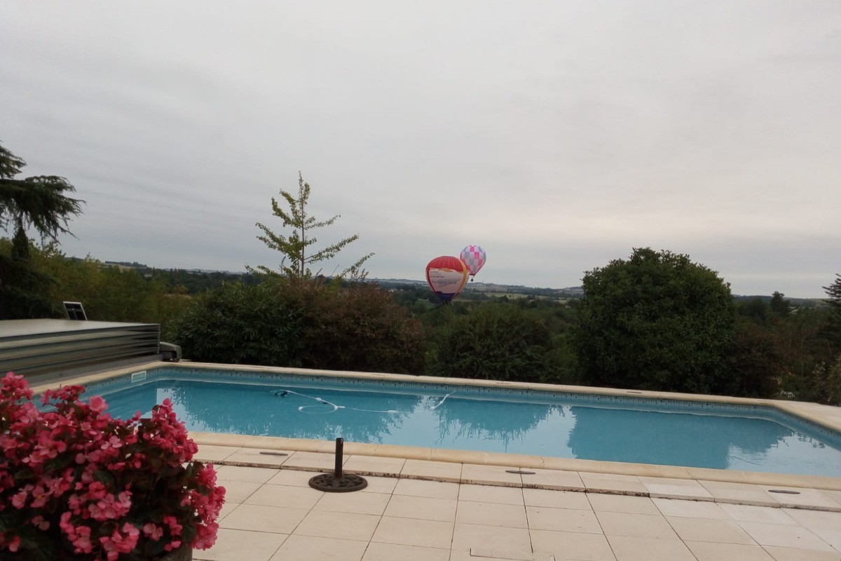 Piscine Gîte Gavachon.