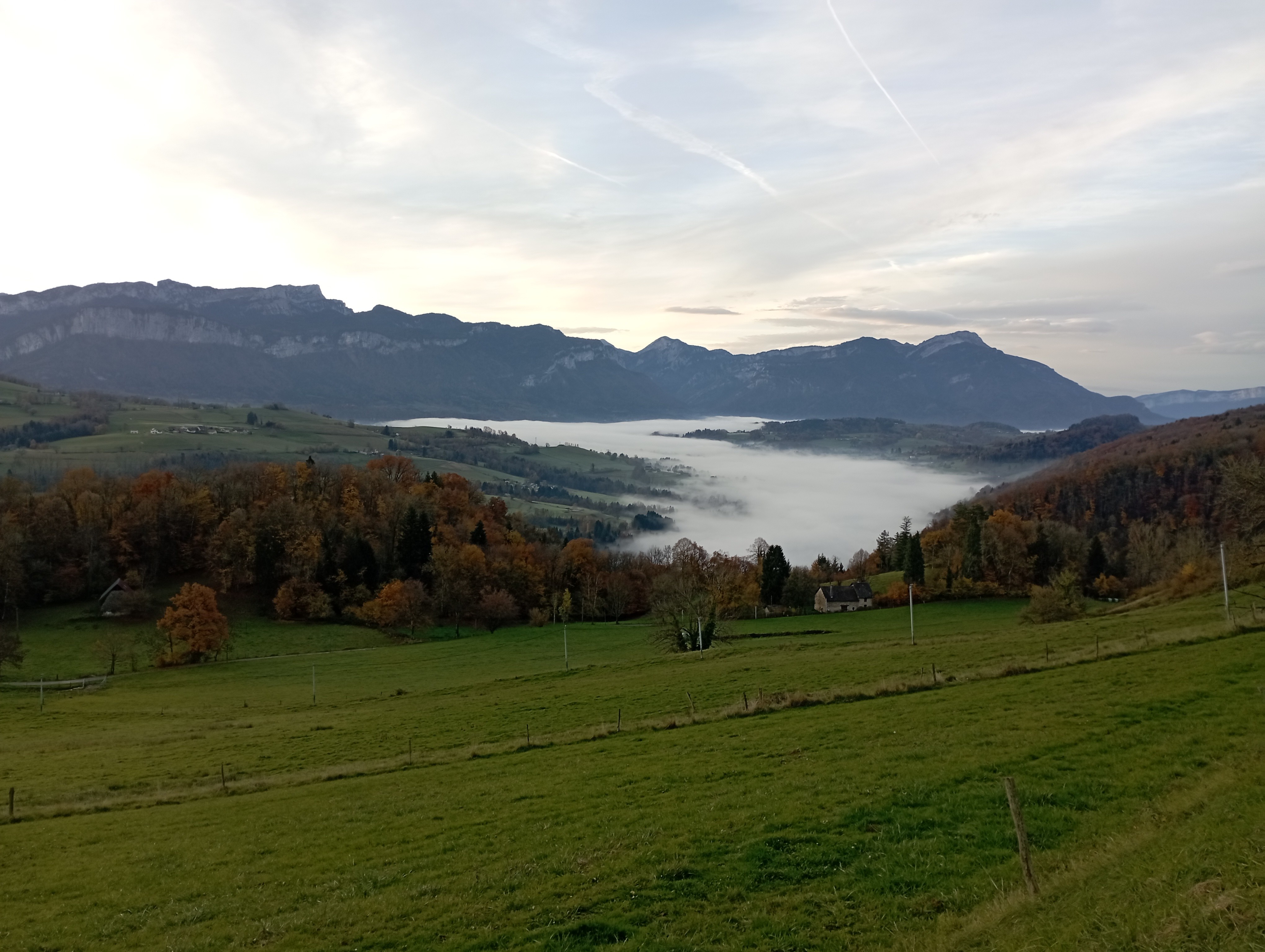 Vu de la terrasse 
