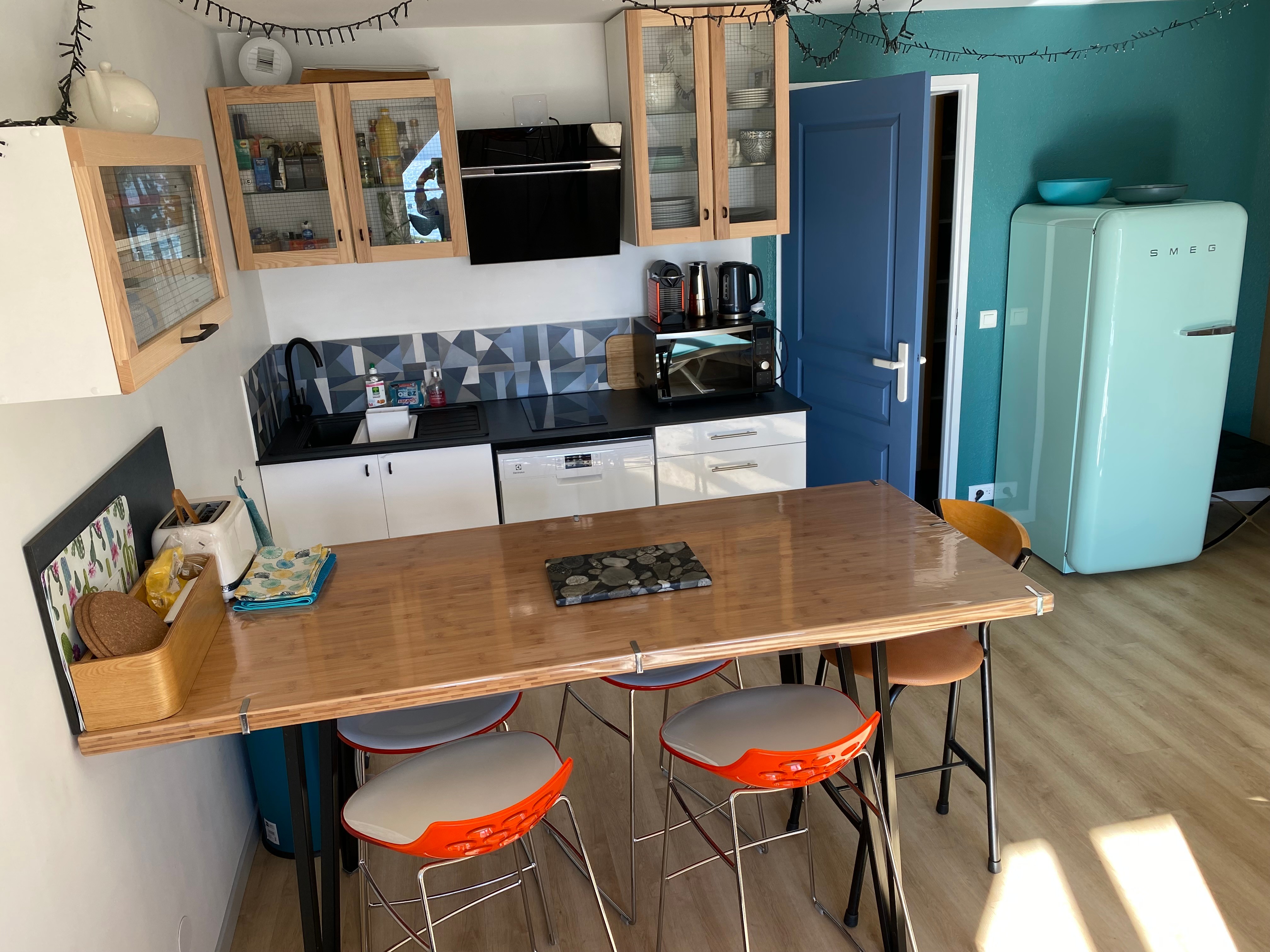 Fully equipped kitchen