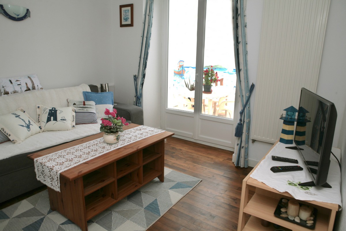Maison de pêcheur - coin salon