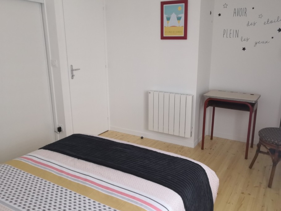 location 6 personnes, Clévacances, Saint-Cast le Guildo, chambre