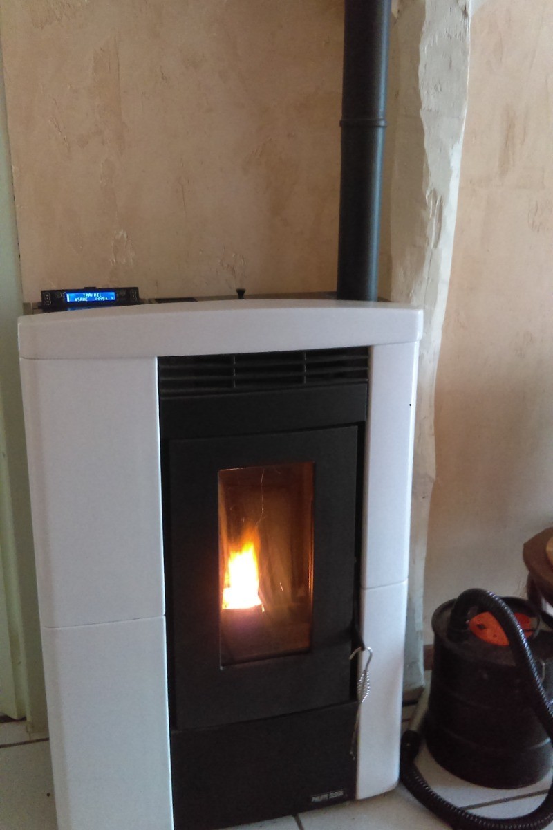 Le poêle à granulés