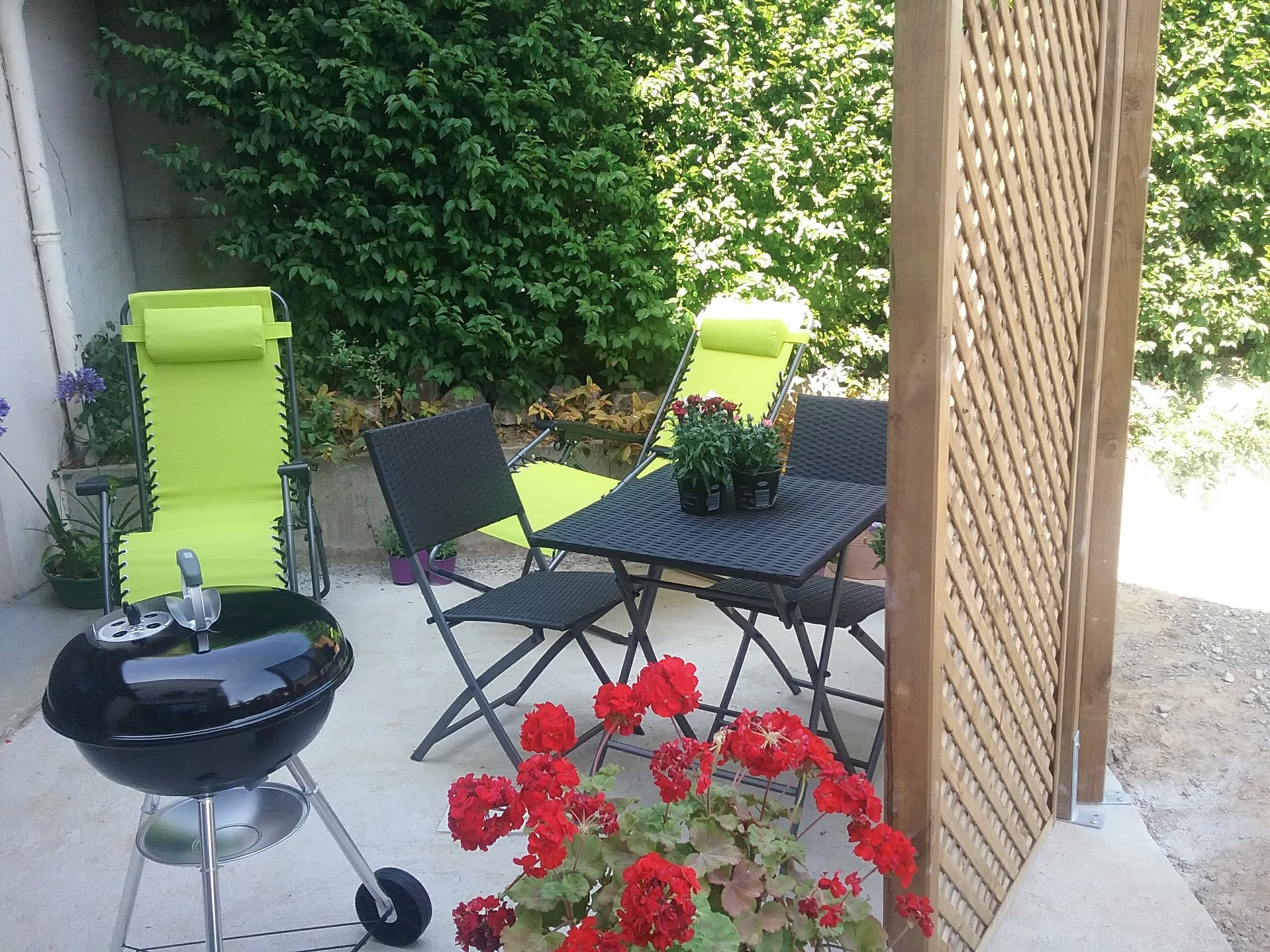 Ancre Violette, 2-people flat, ground floor, outdoor space