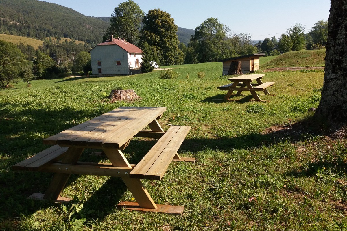 Les tables extérieures de jardin
