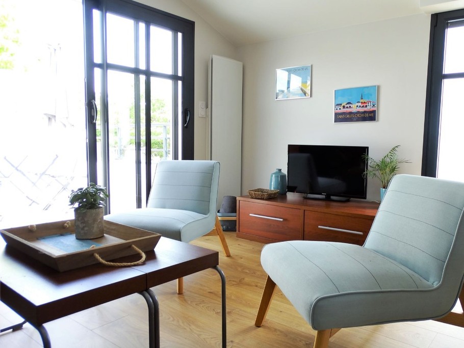 Salon donnant sur la terrasse