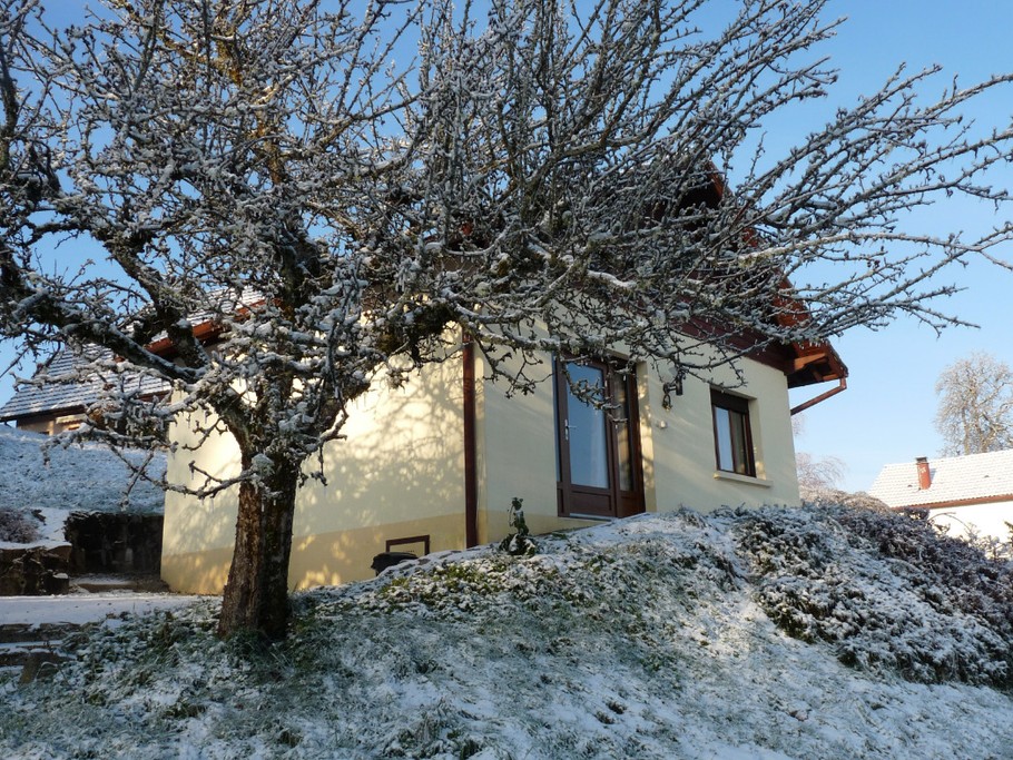 Chalet Rose dans son écrin blanc (décembre 2022)